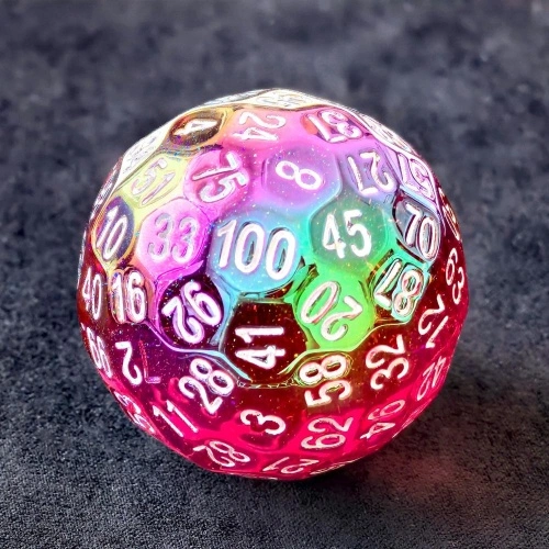 Amazon.com: GameScience Role Playing Dice - D100 Opaque Blue